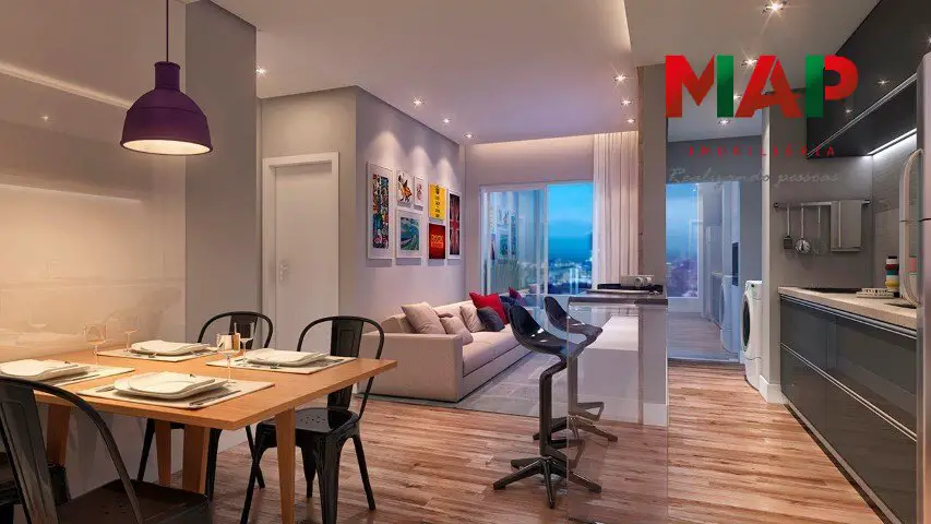 Foto 3 de Apartamento com 2 Quartos à venda, 55m² em Portão, Curitiba