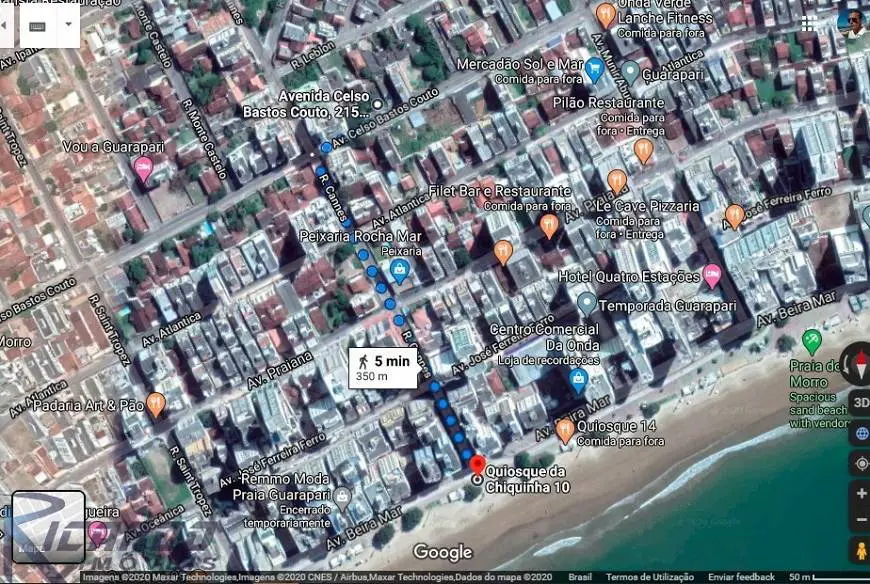 Foto 3 de Lote/Terreno à venda, 720m² em Praia do Morro, Guarapari