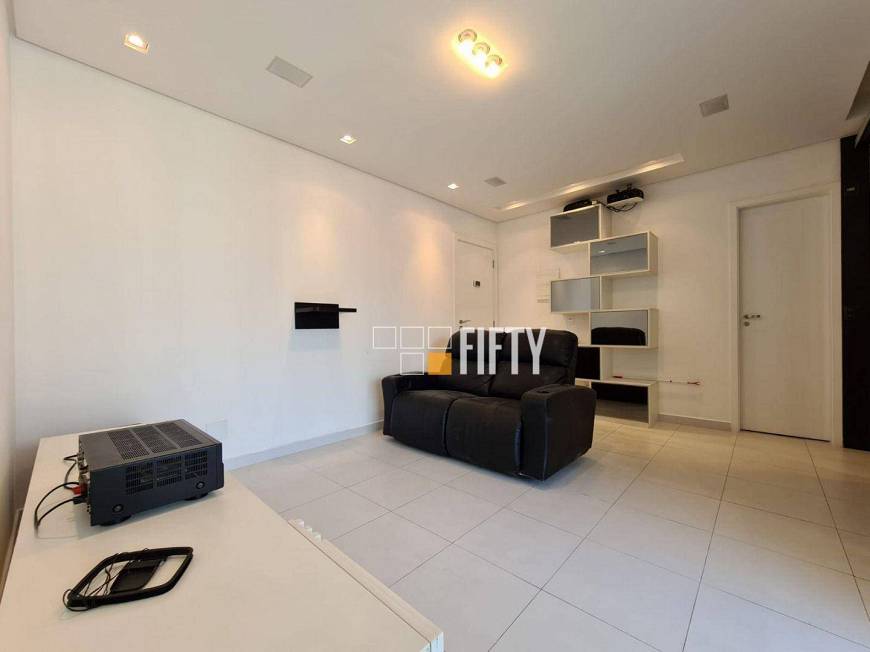 Foto 4 de Apartamento com 1 Quarto para venda ou aluguel, 50m² em Brooklin, São Paulo