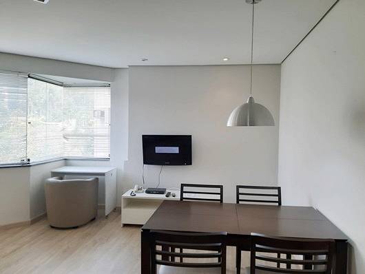 Foto 1 de Apartamento com 1 Quarto para alugar, 45m² em Vila Andrade, São Paulo