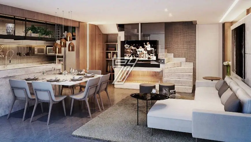 Foto 1 de Apartamento com 2 Quartos à venda, 103m² em São Francisco, Curitiba
