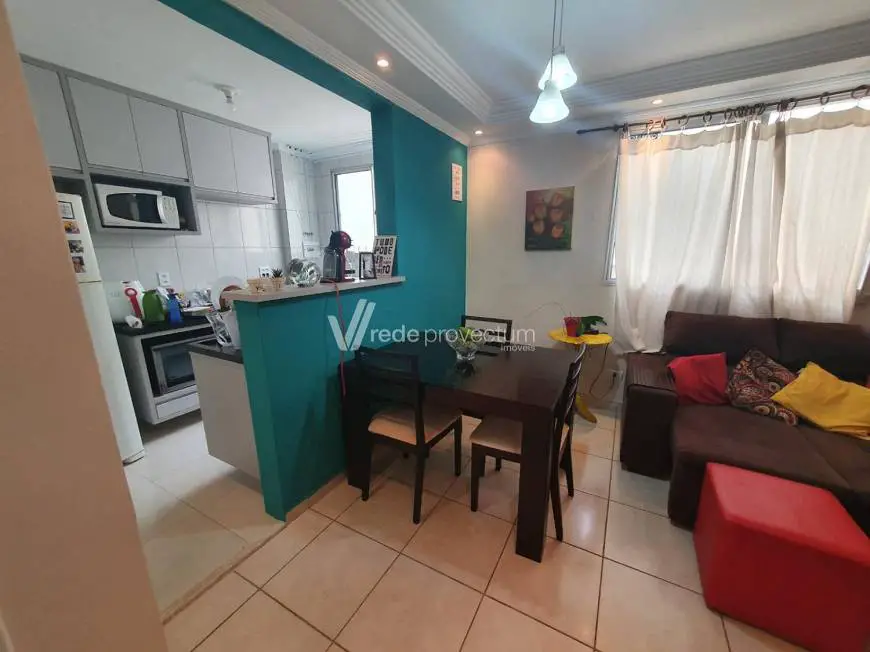 Foto 2 de Apartamento com 2 Quartos para alugar, 48m² em Vila Industrial, Campinas