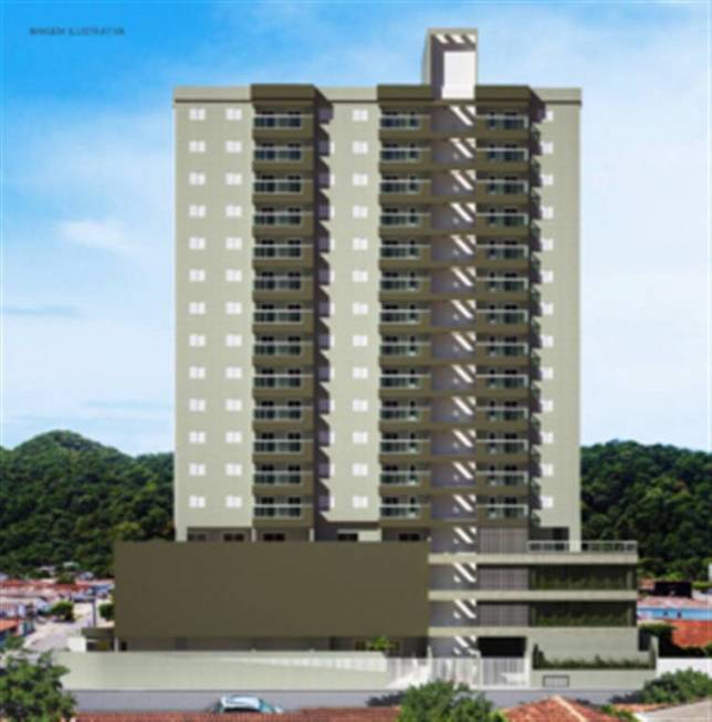 Foto 1 de Apartamento com 3 Quartos à venda, 81m² em Canto do Forte, Praia Grande