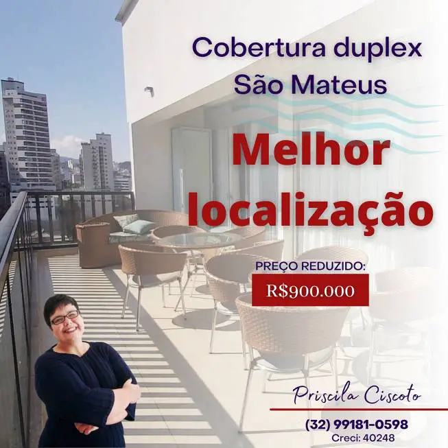 Foto 1 de Apartamento com 3 Quartos à venda, 265m² em São Mateus, Juiz de Fora