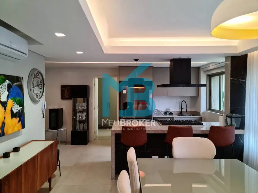 Foto 2 de Apartamento com 3 Quartos para venda ou aluguel, 163m² em Vale do Sereno, Nova Lima