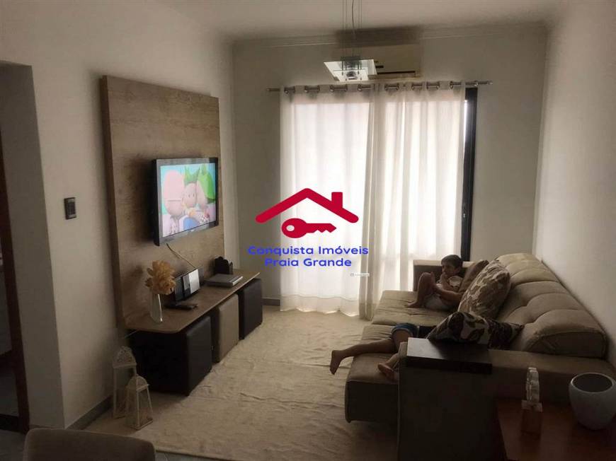 Foto 1 de Apartamento com 1 Quarto à venda, 60m² em Balneário Maracanã, Praia Grande
