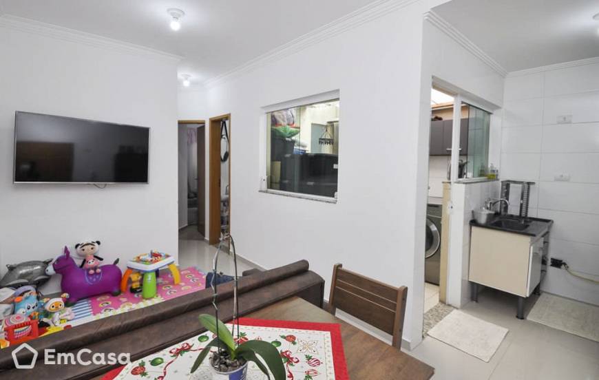 Foto 5 de Apartamento com 2 Quartos à venda, 44m² em Vila Curuçá, Santo André