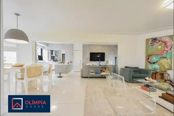 Foto 1 de Apartamento com 3 Quartos para alugar, 208m² em Campo Belo, São Paulo