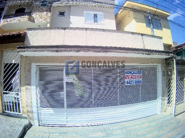 Foto 1 de Sobrado com 5 Quartos à venda, 173m² em Vila Scarpelli, Santo André