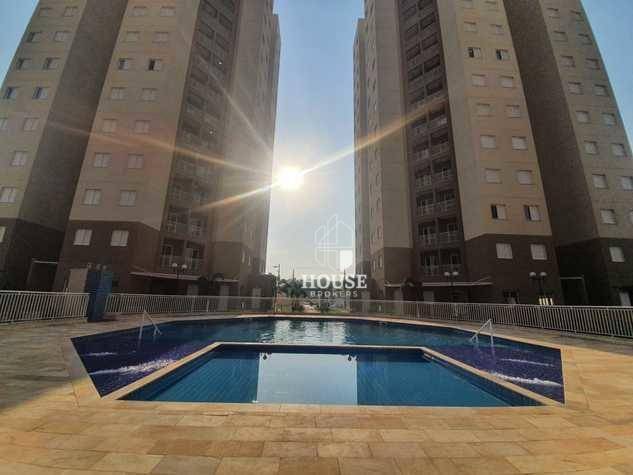 Foto 1 de Apartamento com 2 Quartos para alugar, 46m² em Jardim Igaçaba, Mogi Guaçu