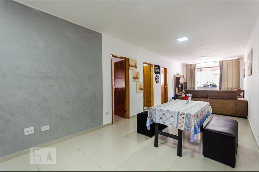 Foto 1 de Apartamento com 3 Quartos para alugar, 100m² em Gonzaga, Santos