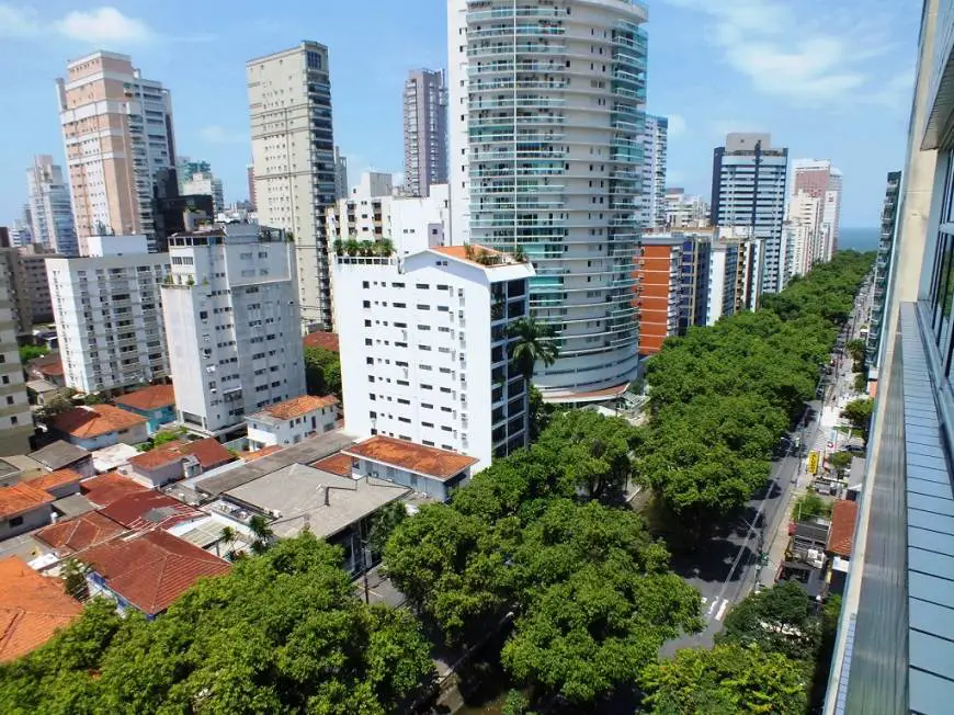 Foto 1 de Flat com 2 Quartos para alugar, 74m² em Gonzaga, Santos