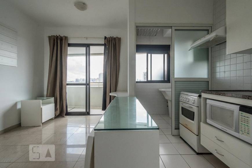 Foto 1 de Apartamento com 1 Quarto para alugar, 40m² em Brooklin, São Paulo
