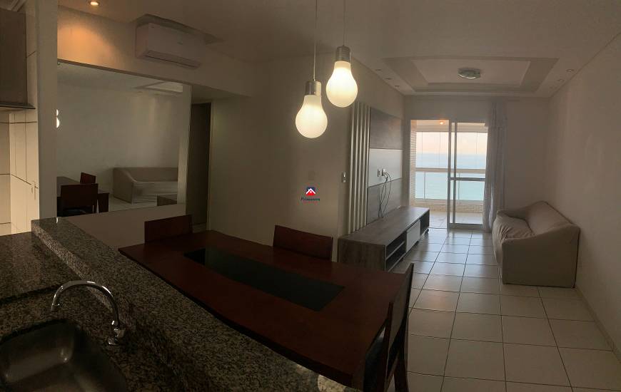 Foto 2 de Apartamento com 2 Quartos para alugar, 69m² em Mirim, Praia Grande