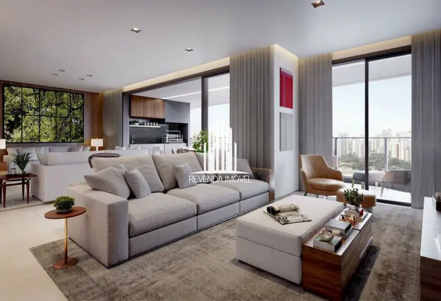 Foto 1 de Apartamento com 4 Quartos à venda, 189m² em Cidade Monções, São Paulo