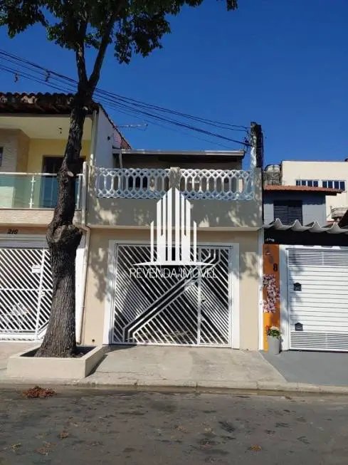 Foto 1 de Sobrado com 3 Quartos à venda, 132m² em Vila Camilopolis, Santo André