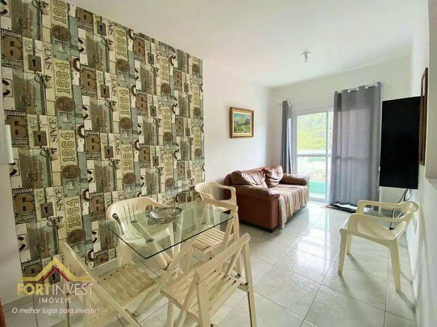 Foto 1 de Apartamento com 2 Quartos para alugar, 62m² em Canto do Forte, Praia Grande