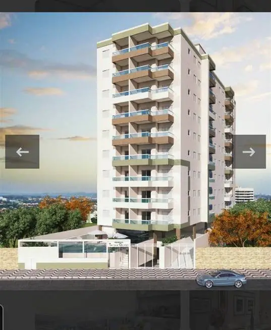 Foto 1 de Apartamento com 2 Quartos à venda, 62m² em Mirim, Praia Grande