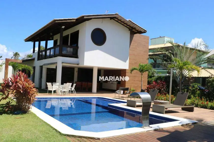 Foto 1 de Casa de Condomínio com 5 Quartos à venda, 280m² em Guarajuba, Camaçari