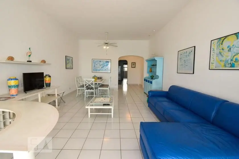 Foto 1 de Apartamento com 4 Quartos para alugar, 220m² em Centro, Guarujá