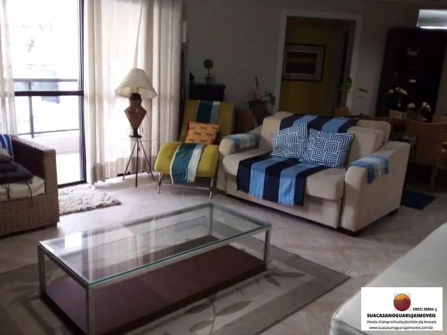 Foto 1 de Apartamento com 4 Quartos para alugar, 180m² em Pitangueiras, Guarujá