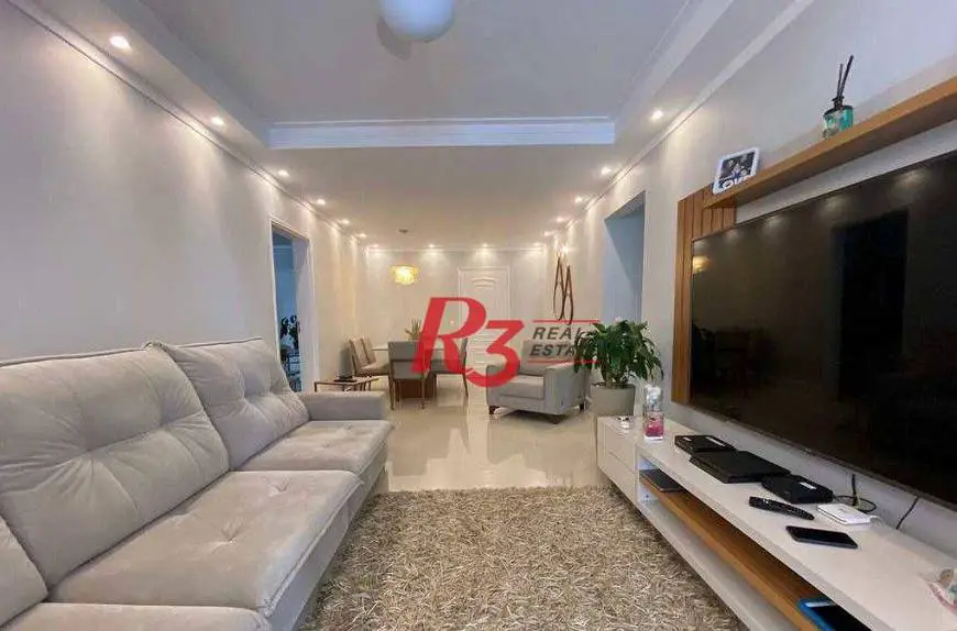 Foto 2 de Apartamento com 3 Quartos à venda, 127m² em Ponta da Praia, Santos