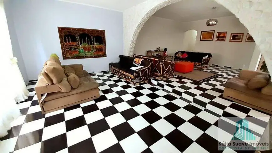 Foto 2 de Sobrado com 4 Quartos à venda, 309m² em Vila Scarpelli, Santo André