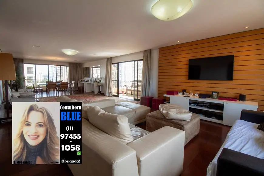 Foto 1 de Apartamento com 4 Quartos à venda, 364m² em Alto Da Boa Vista, São Paulo