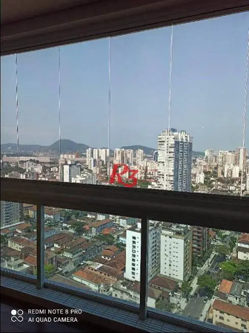 Foto 3 de Apartamento com 1 Quarto à venda, 107m² em Aparecida, Santos