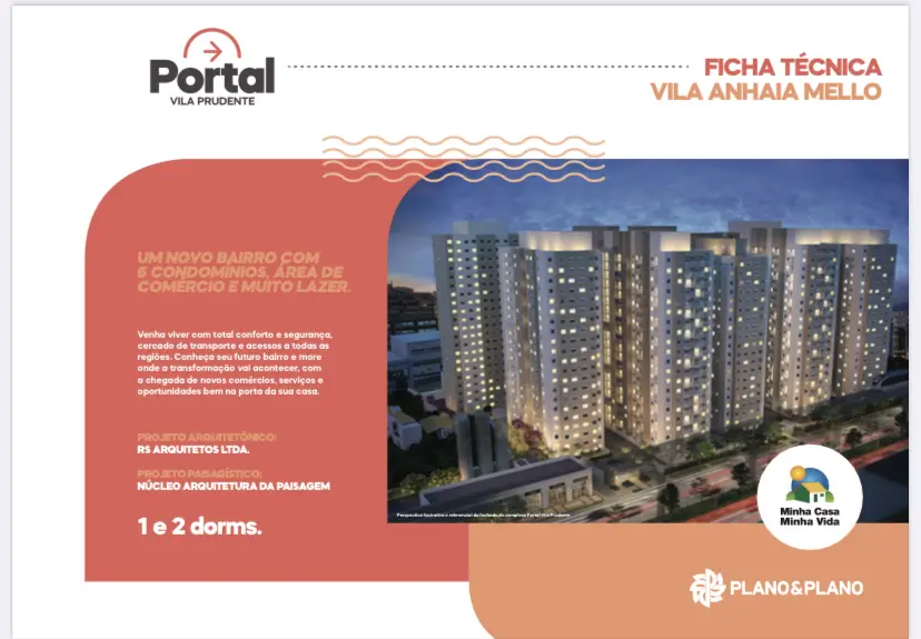 Foto 4 de Apartamento com 2 Quartos à venda, 37m² em Vila Prudente, São Paulo