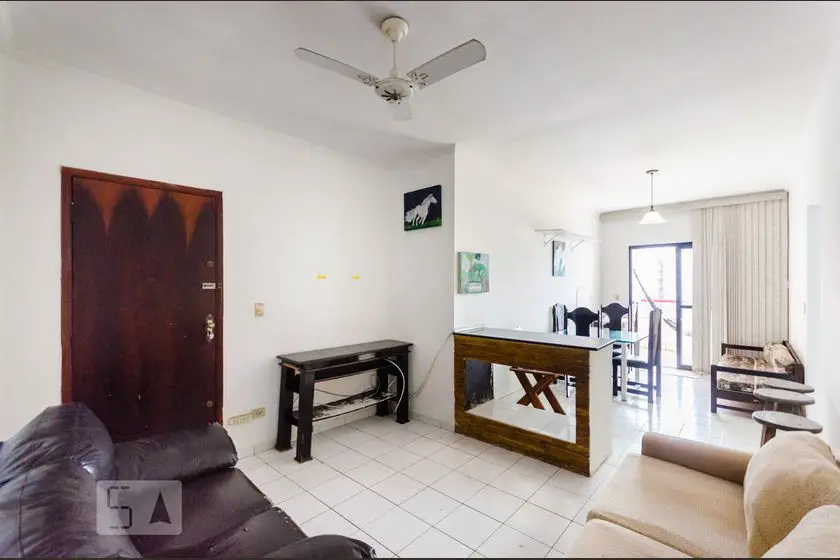 Foto 1 de Apartamento com 3 Quartos para alugar, 134m² em Cidade Ocian, Praia Grande