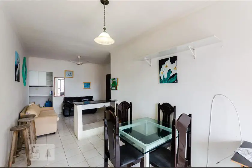 Foto 2 de Apartamento com 3 Quartos para alugar, 134m² em Cidade Ocian, Praia Grande