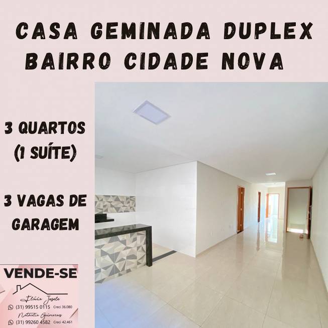 Foto 1 de Casa com 3 Quartos à venda, 180m² em Cidade Nova, Santana do Paraíso