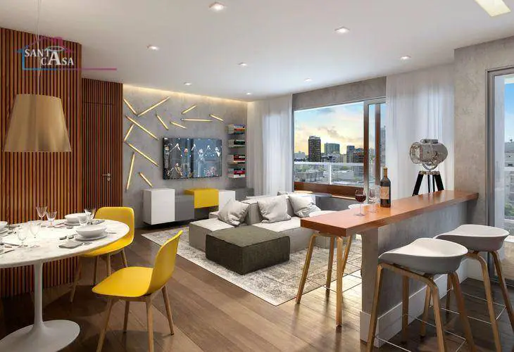 Foto 1 de Apartamento com 1 Quarto para alugar, 44m² em Pinheiros, São Paulo