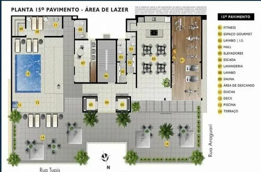 Foto 3 de Apartamento com 1 Quarto à venda, 40m² em Barro Preto, Belo Horizonte