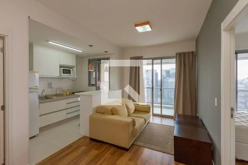 Foto 1 de Apartamento com 1 Quarto para alugar, 55m² em Chácara Santo Antônio, São Paulo