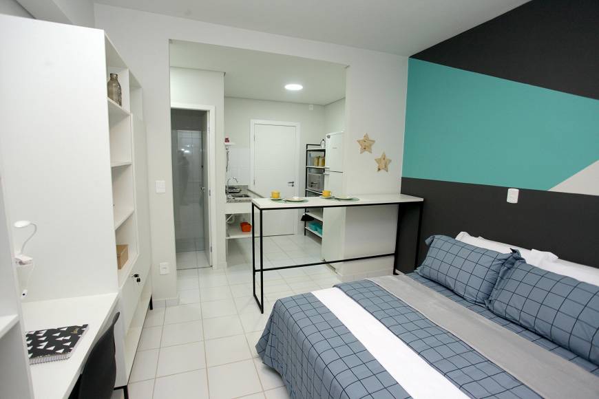 Foto 1 de Casa de Condomínio com 1 Quarto para alugar, 23m² em Iguatemi, Ribeirão Preto