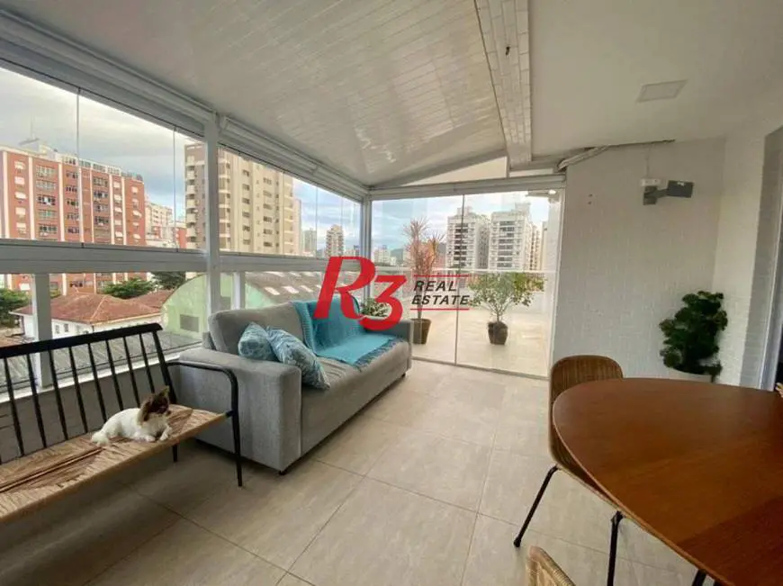 Foto 2 de Apartamento com 2 Quartos à venda, 87m² em Ponta da Praia, Santos
