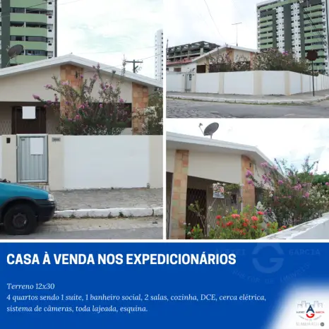 Foto 1 de Casa com 4 Quartos à venda, 250m² em Expedicionários, João Pessoa