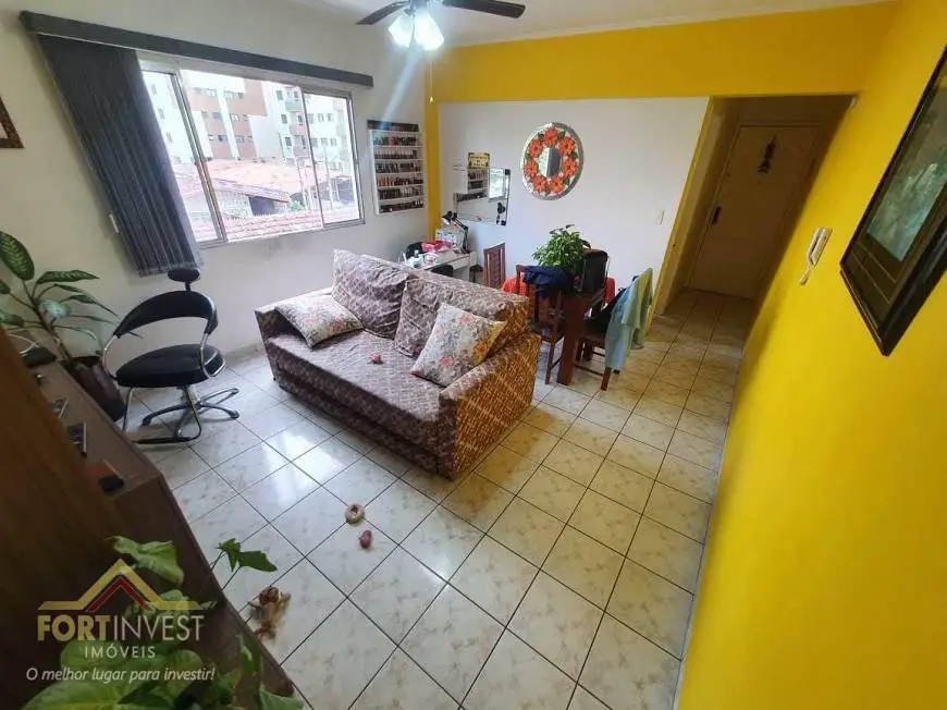 Foto 2 de Apartamento com 1 Quarto à venda, 58m² em Vila Tupi, Praia Grande