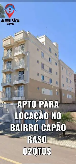 Foto 1 de Apartamento com 2 Quartos para alugar, 55m² em Capão Raso, Curitiba