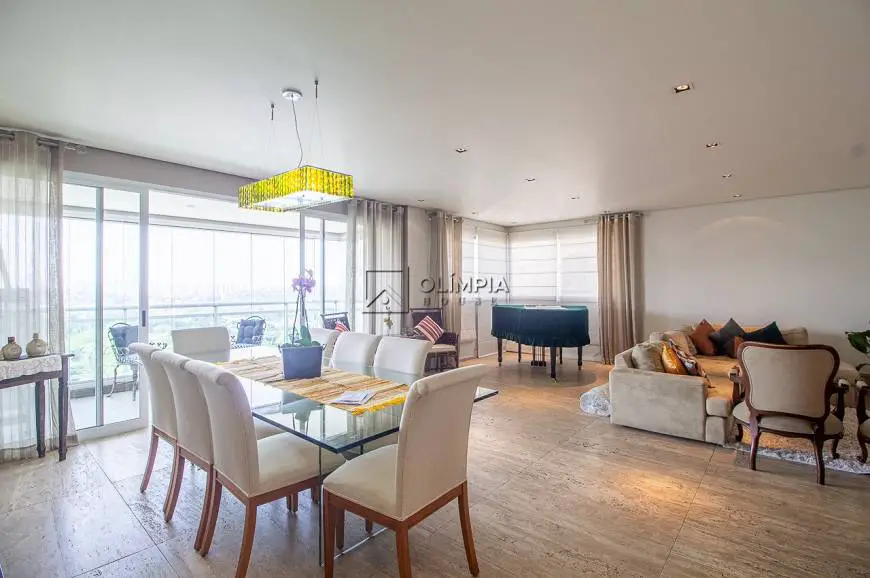Foto 2 de Apartamento com 4 Quartos para alugar, 240m² em Brooklin, São Paulo