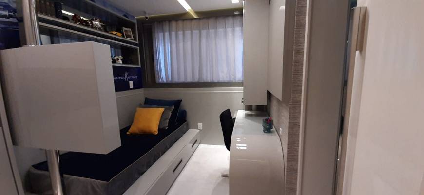 Foto 4 de Apartamento com 4 Quartos à venda, 160m² em Praia de Itaparica, Vila Velha