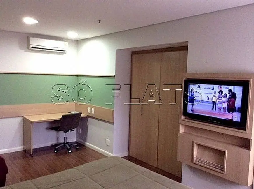 Foto 2 de Flat com 1 Quarto para alugar, 27m² em Chácara Santo Antônio, São Paulo
