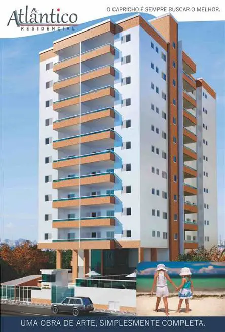 Foto 1 de Apartamento com 2 Quartos à venda, 72m² em Vila Guilhermina, Praia Grande