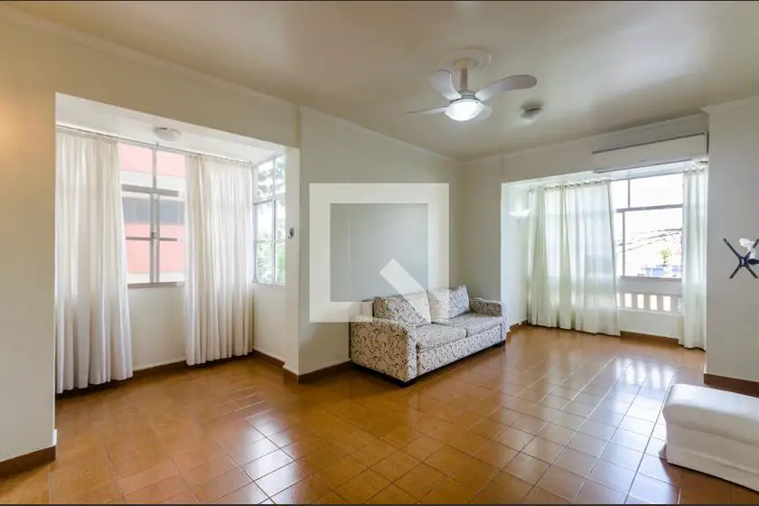 Foto 1 de Apartamento com 3 Quartos para alugar, 128m² em Aparecida, Santos