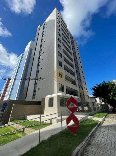 Foto 2 de Apartamento com 3 Quartos à venda, 92m² em Cabo Branco, João Pessoa