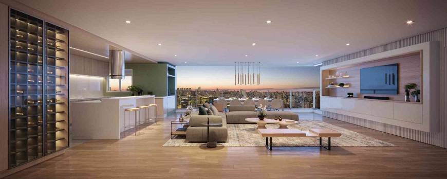 Foto 2 de Apartamento com 4 Quartos à venda, 129m² em Pinheiros, São Paulo