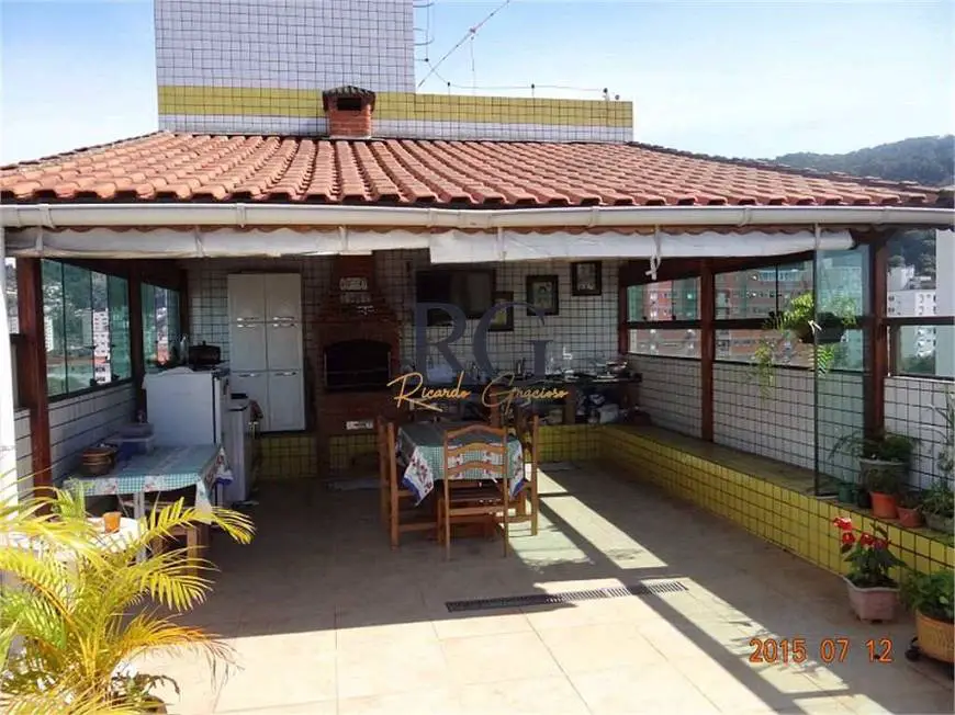 Foto 1 de Cobertura com 4 Quartos à venda, 229m² em Vila Belmiro, Santos
