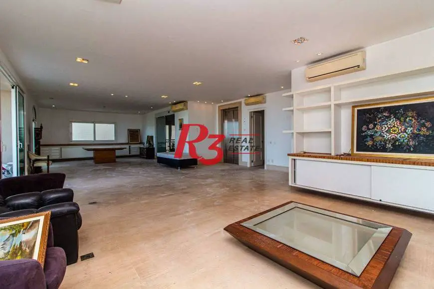 Foto 4 de Apartamento com 4 Quartos à venda, 410m² em Gonzaga, Santos